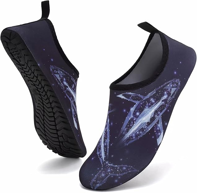 YALOX Water Shoes Women's Men's Outdoor Beach Swimming Aqua Socks Quick-Dry Barefoot Shoes Surfing Yoga Pool Exercise