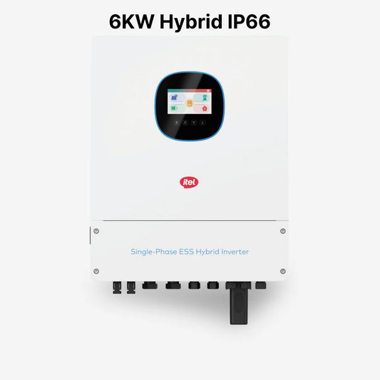 Itel 6KW Single-Phase IP66 Hybrid Solar Inverter