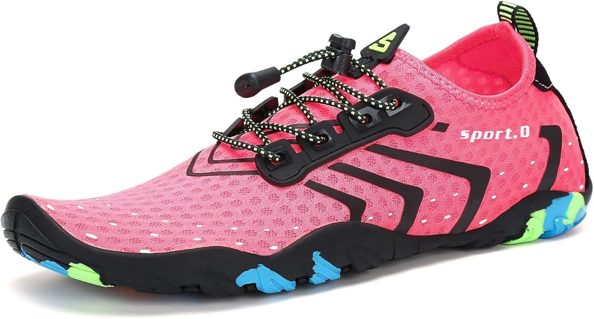 SAGUARO Water Shoes for Women - Barefoot Quick-Dry Aqua Sock, Lightweight,