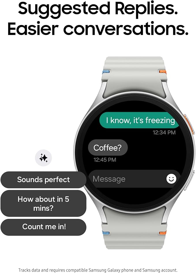 Samsung Galaxy Watch 7 40mm Bluetooth AI Smartwatch